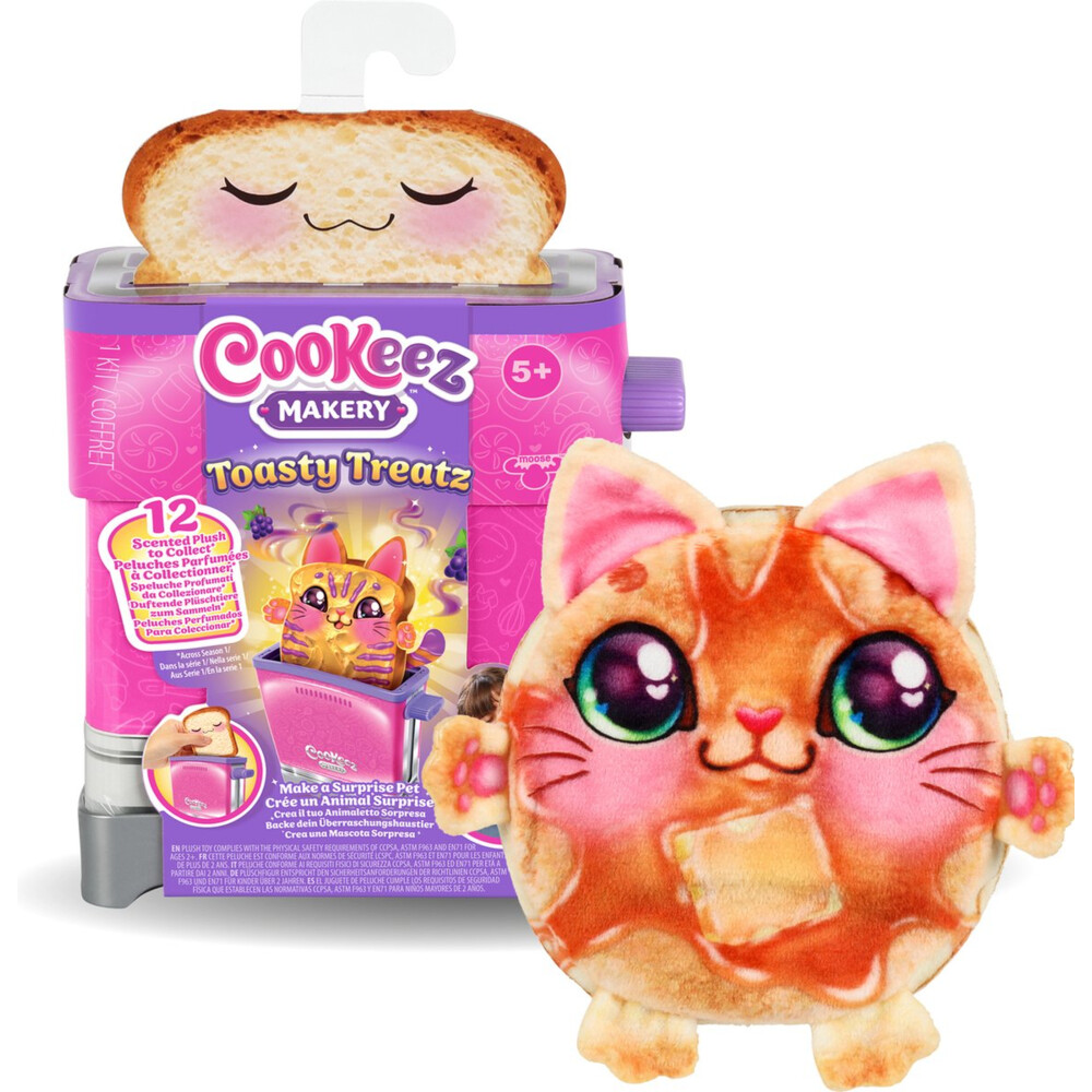Moose Toys Cookeez Makery Toasteez
