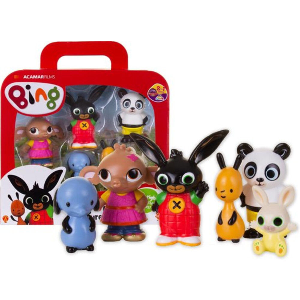 Bing Koffer met 6 Speelfiguren