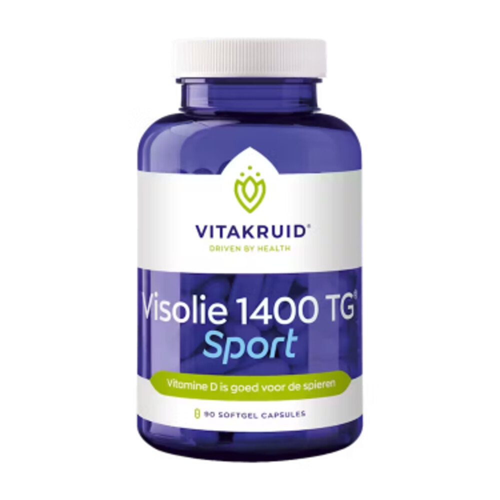 Vitakruid Visolie Sport 1400TG 90 softgels