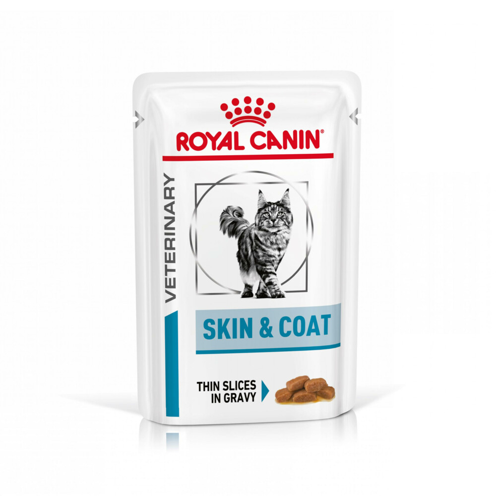 12x Royal Canin Skin & Coat Kattenvoer Nat