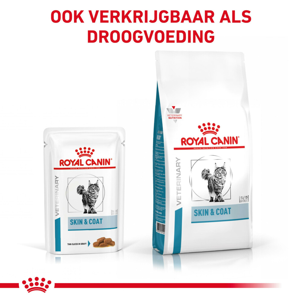 12x Royal Canin Skin & Coat Kattenvoer Nat