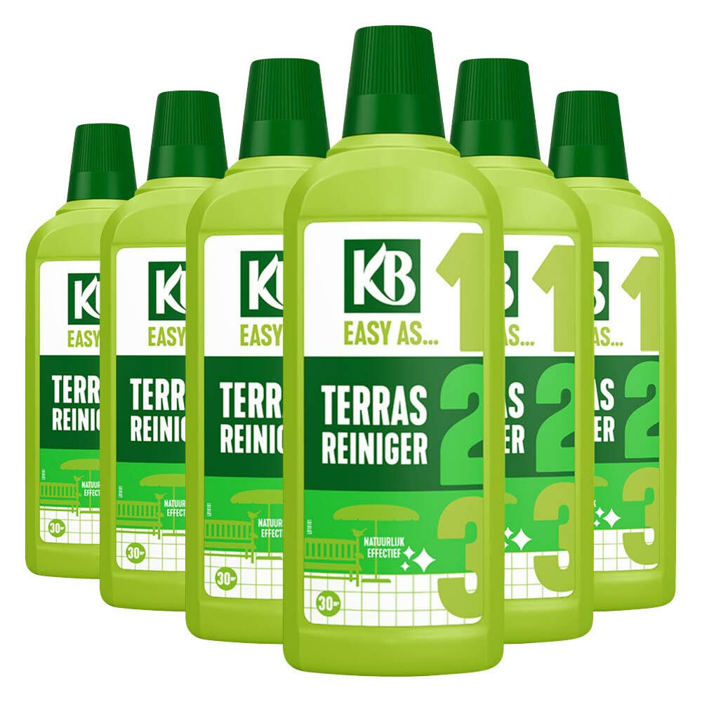 6x KB Easy Terrasreiniger Concentraat 750 ml