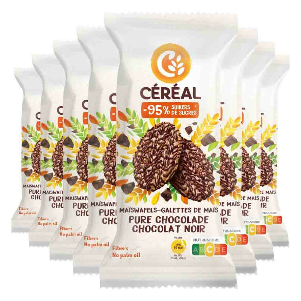 8x Céréal Maiswafel Puur 108 gr