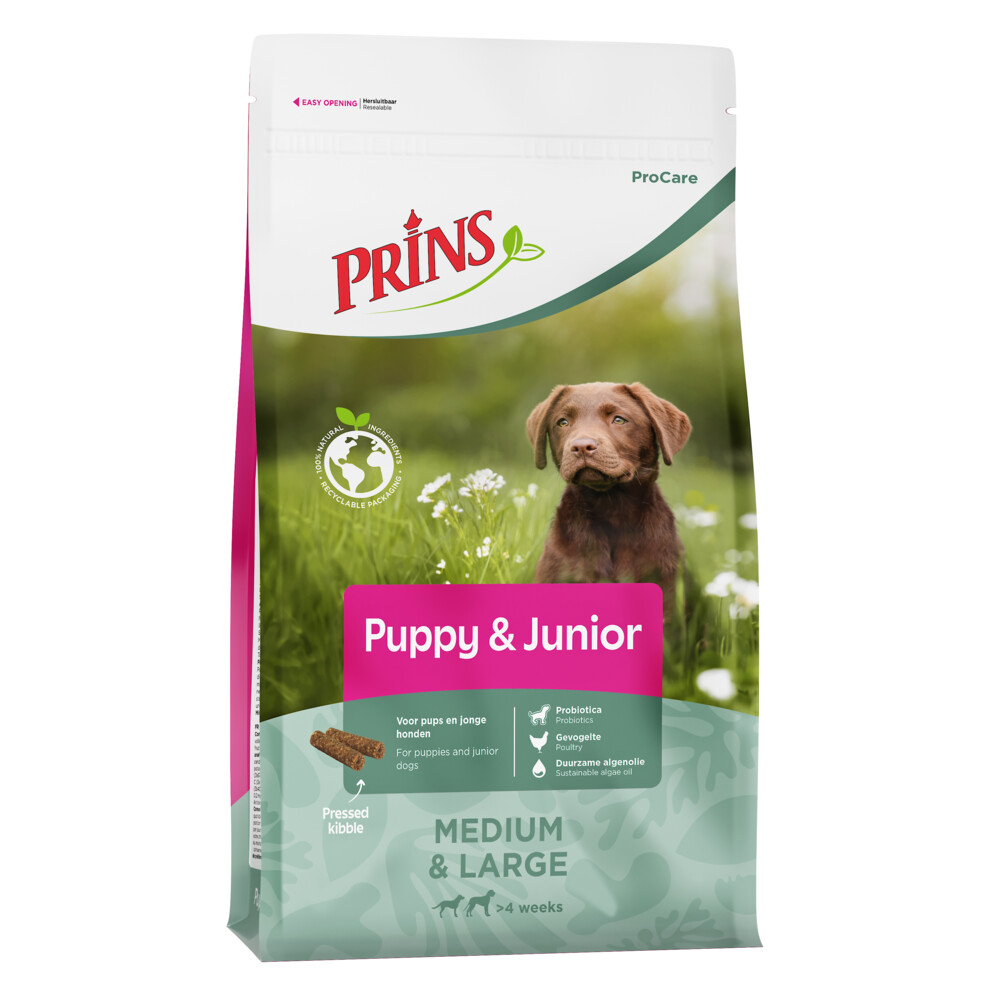 Prins ProCare Puppy&Junior Hondenvoer 12 kg