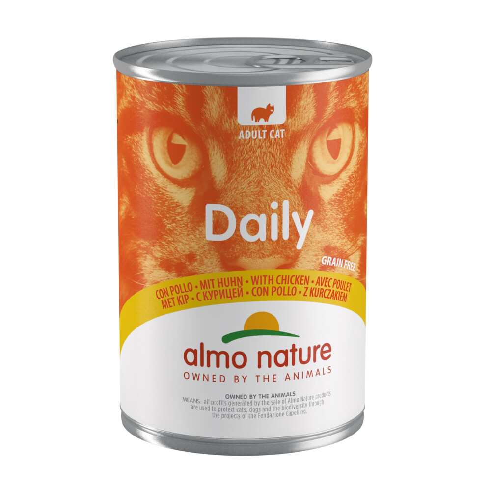 Almo Nature Daily Kip 400 gram (165) Per 24