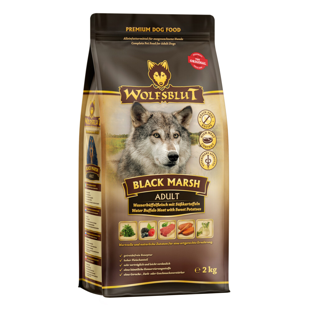 Wolfsblut Black Marsh Adult 2 kg