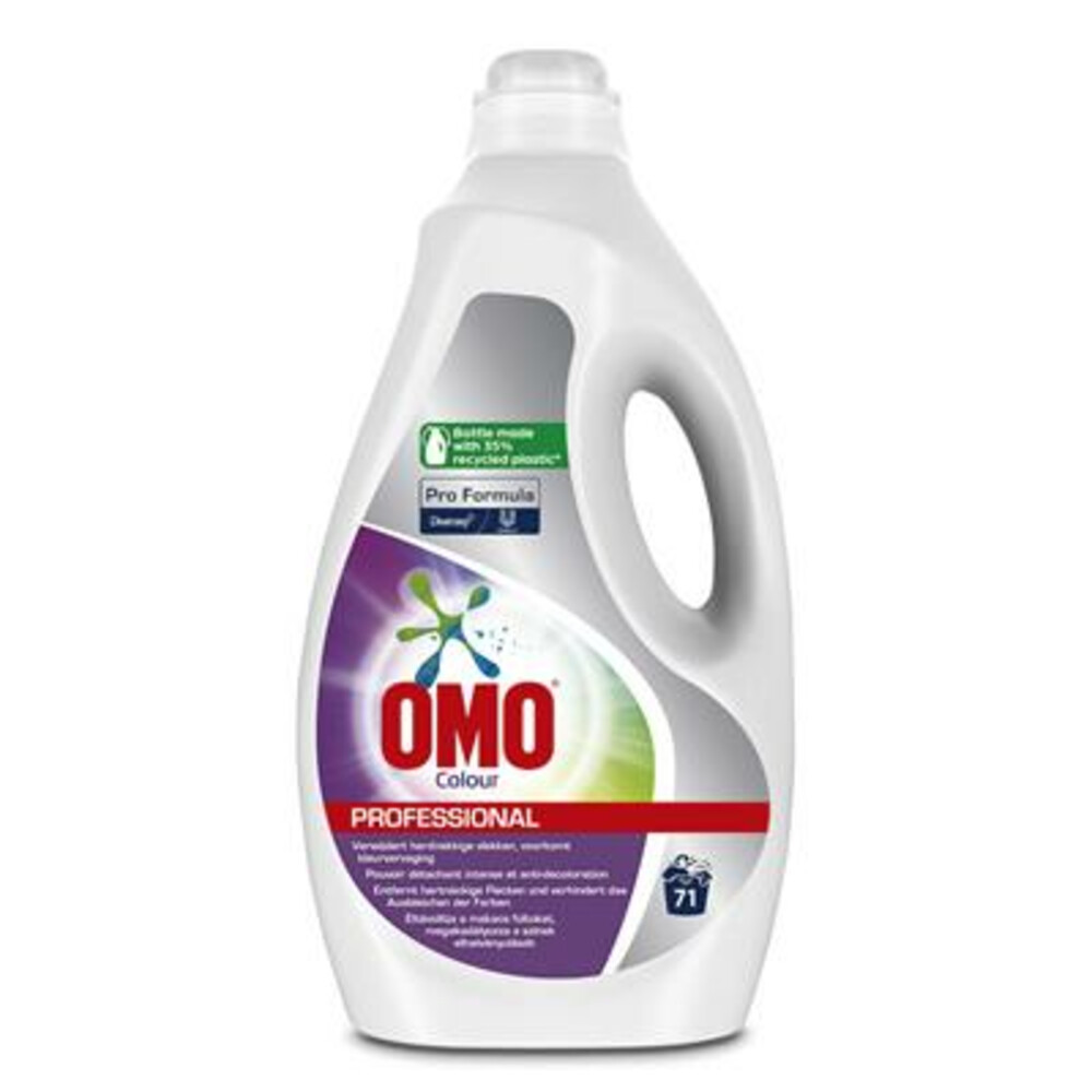 OMO Pro Formula Vloeibaar Wasmiddel Witte Was Liquid Color 71 Wasbeurten 5 liter