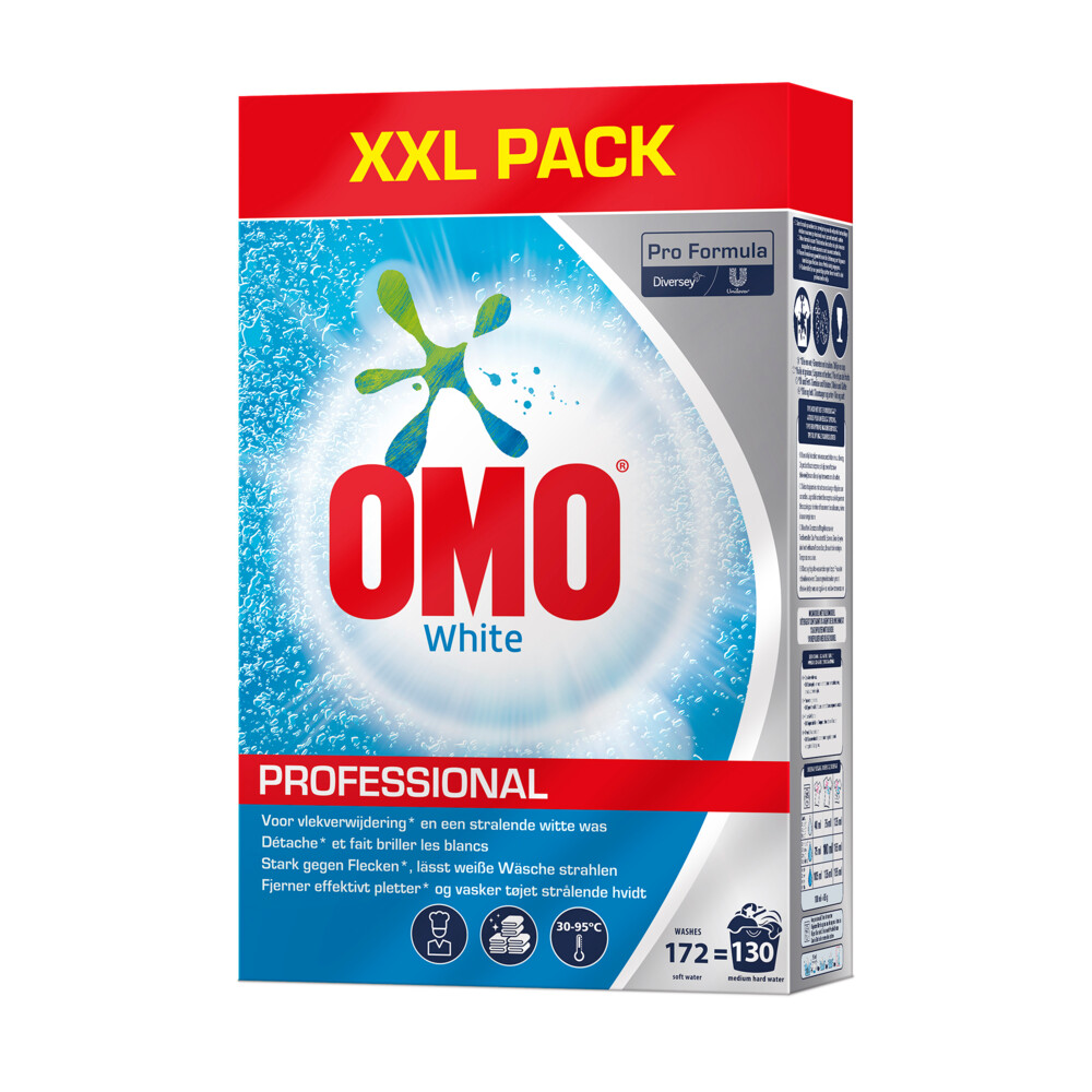 OMO Pro Formula Wasmiddel Poeder Witte Was 130 Wasbeurten 8,4 kg