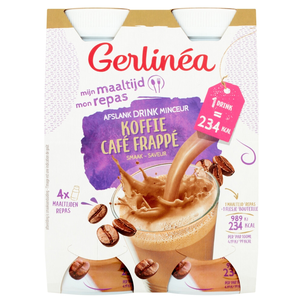 Gerlinéa drinkmaaltijd Koffie 4-pack