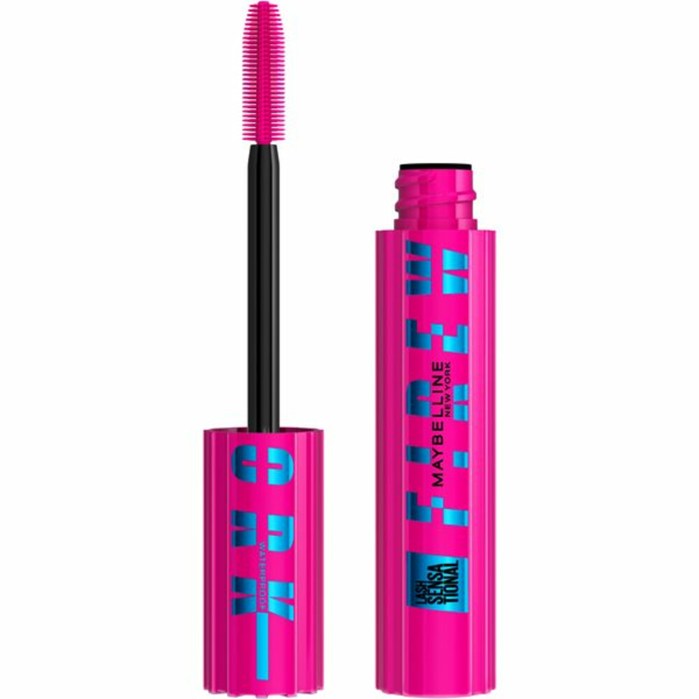 3x Maybelline Lash Sensational Firework Mascara Black Waterproof 10 ml