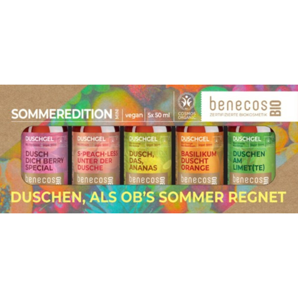 Benecos Bio Summer Edition Mini Douchegel Summer Edition 1 set