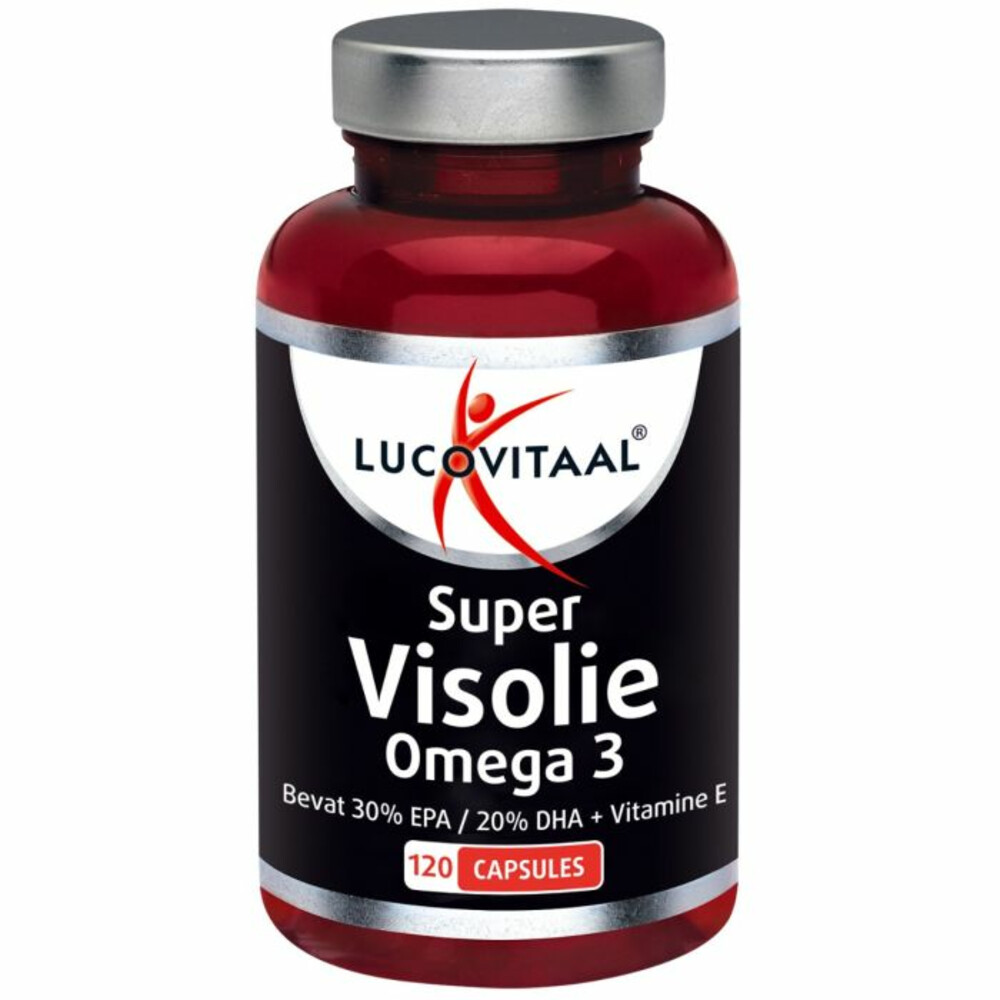 2x Lucovitaal Visolie Super Omega 3 120 capsules