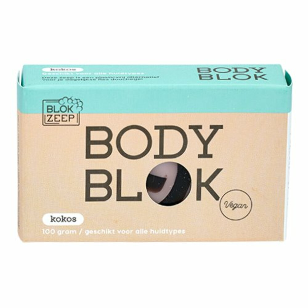 Blokzeep Body Bar Kokos 100 gr