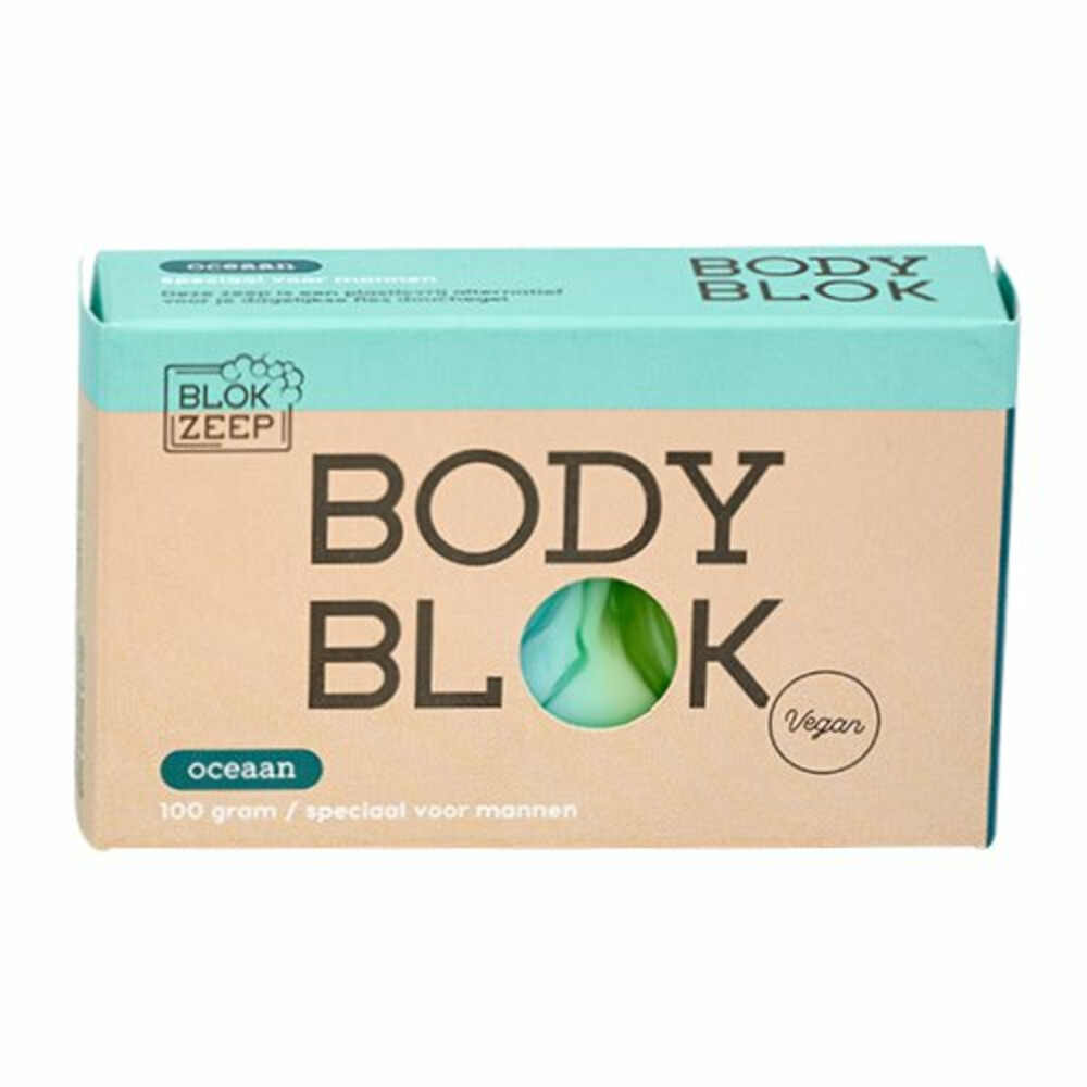 Blokzeep Body Bar Oceaan 100 gr