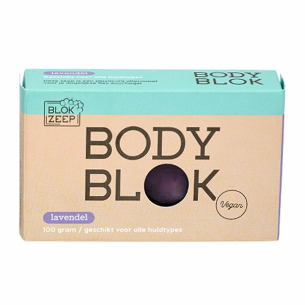 Blokzeep Body Bar Lavendel 100 gr