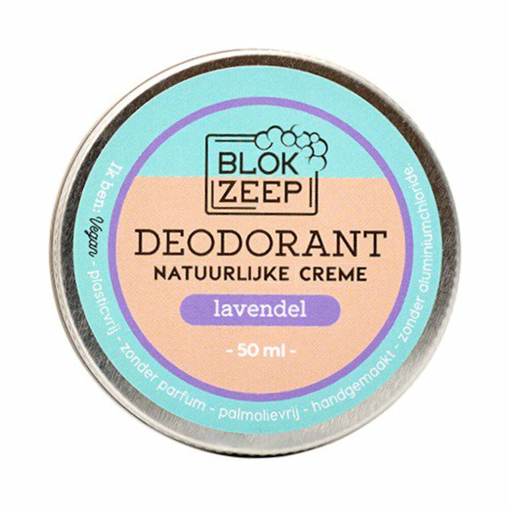 Blokzeep Deodorant Crème Lavendel 50 gr