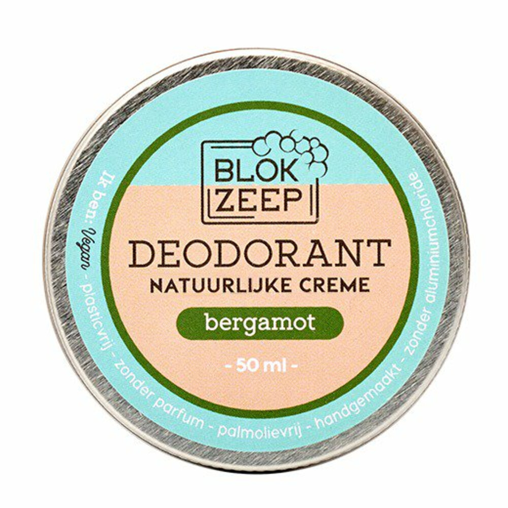 Blokzeep Deodorant Crème Bergamot 50 gr