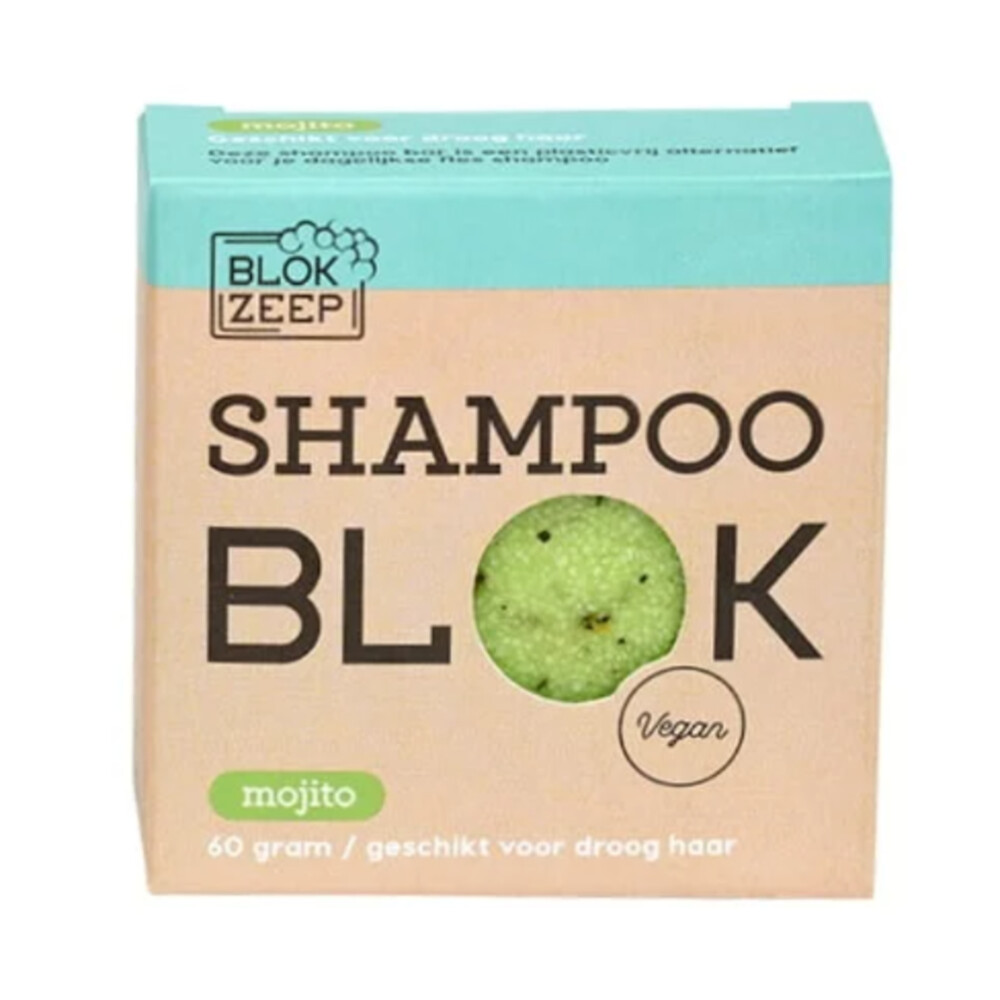 Blokzeep Shampoo Bar Mojito 60 gr