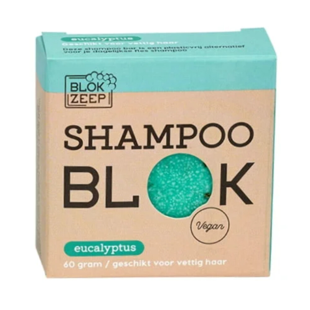 Blokzeep Shampoo Bar Eucalyptus 60 gr