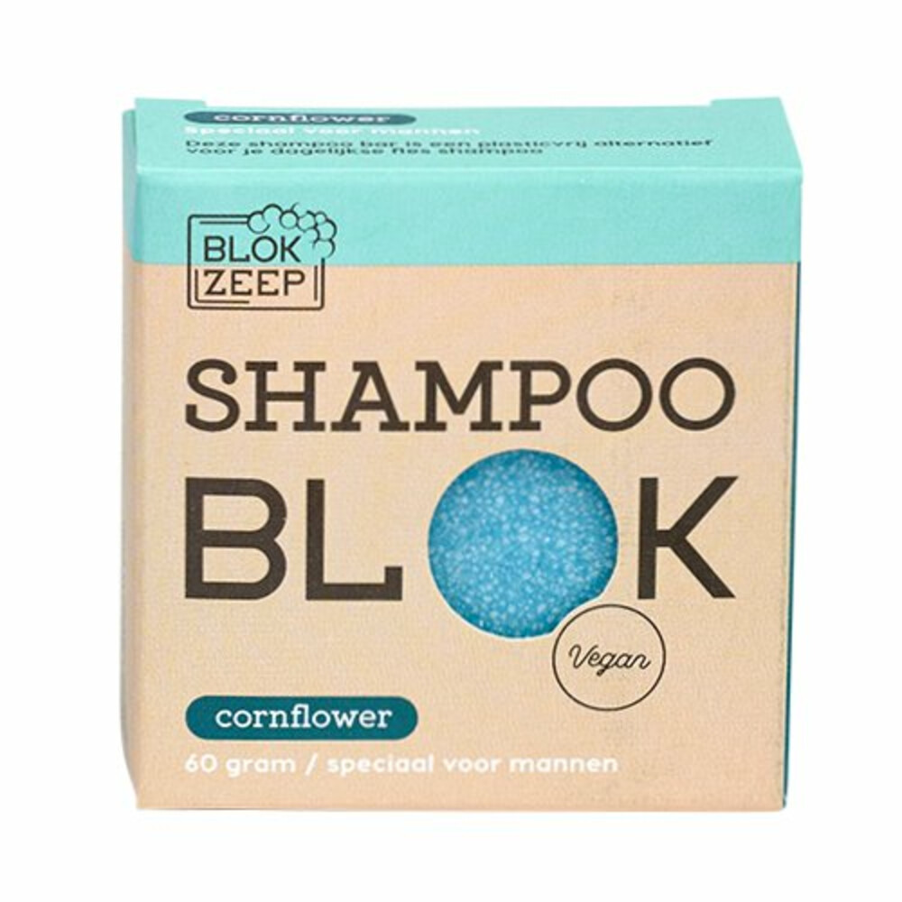 Blokzeep Shampoo Bar Cornflower 60 gr