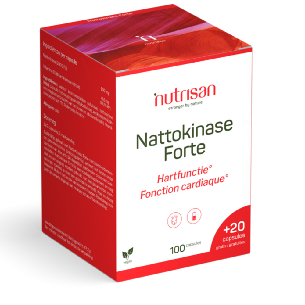 Nutrisan Nattokinase Forte 120 capsules