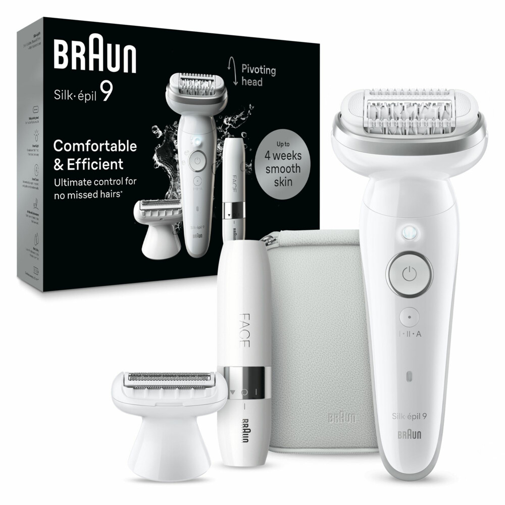 Braun Epilator Silk-épil 9 9-041 Wit/Zilver