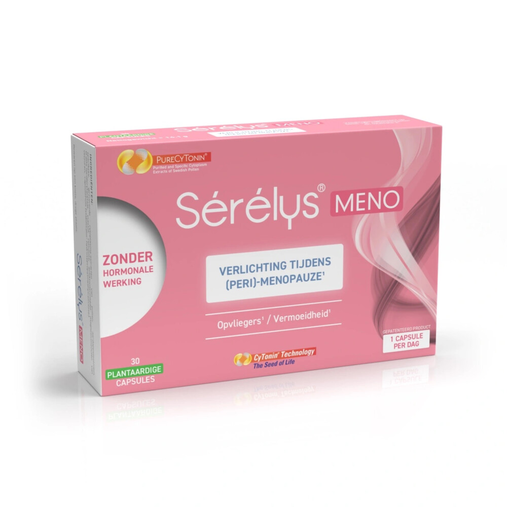 Gratis Verzending: Sérélys Meno 30 capsules
