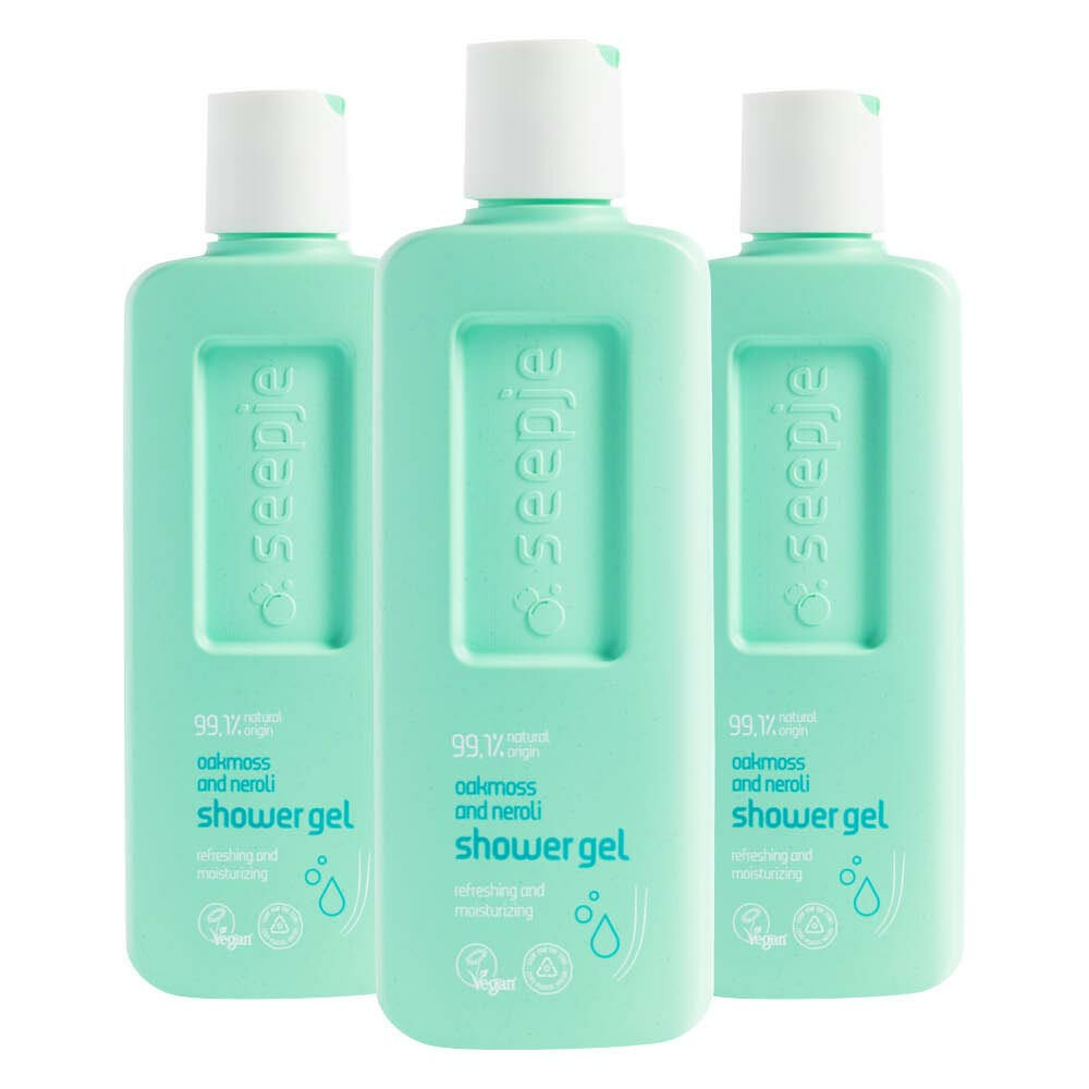 3x Seepje Eikenmos en Neroli Douchegel 300 ml