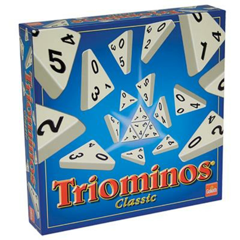 Gioco Da Tavolo Goliath Triominos Classic: Il Domino Triangolare Per 2-4 Giocatori, Dai 6 Anni