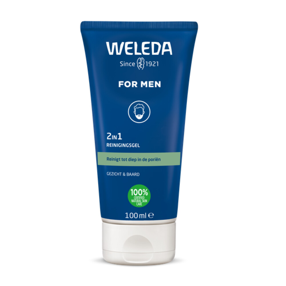 WELEDA Men 2-in-1 Reinigingsgel 100 ml