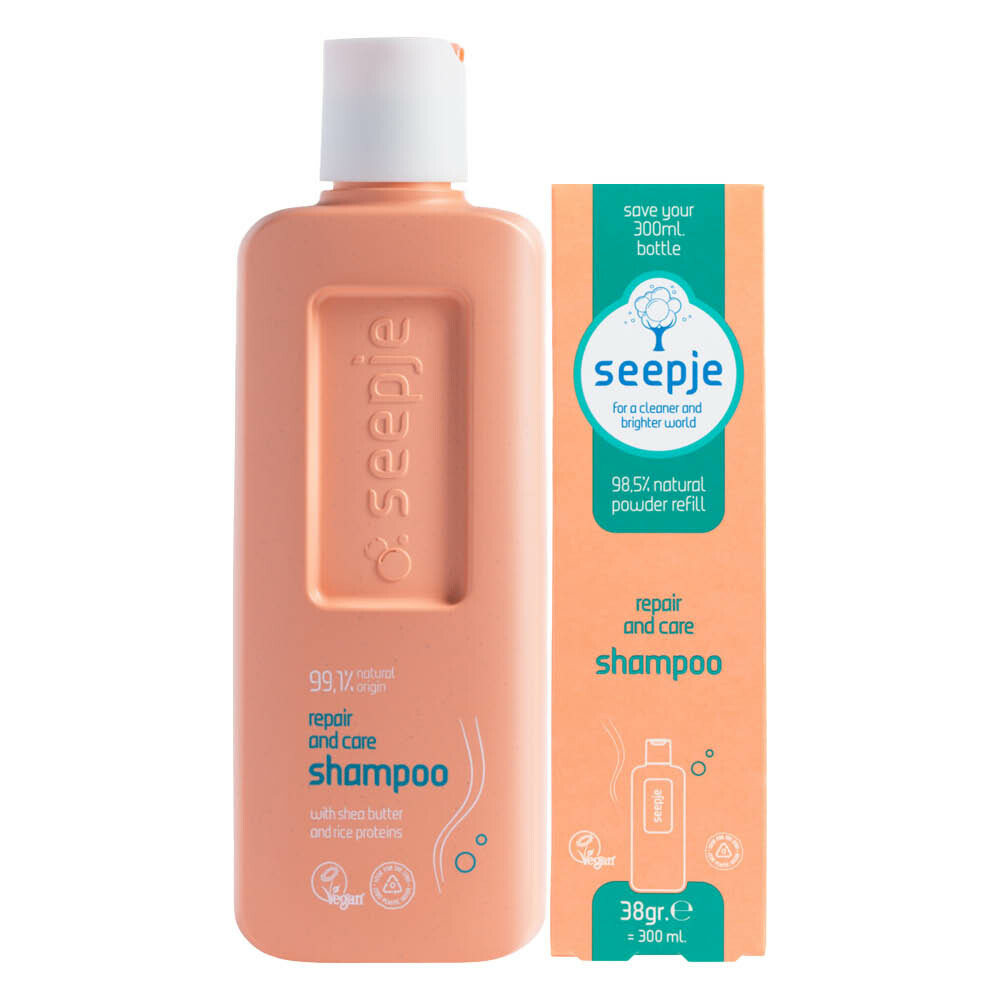 Seepje Repair&Care Shampoo + Navulling Pakket
