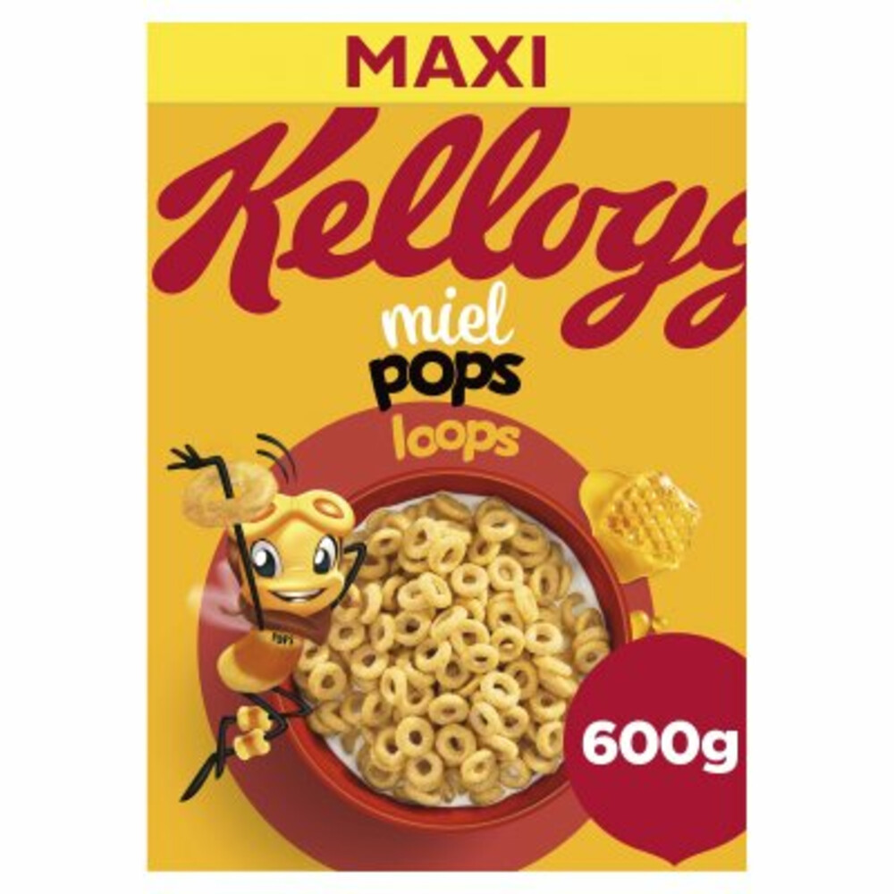 14x Kellogg's Honey Loops 600 gr