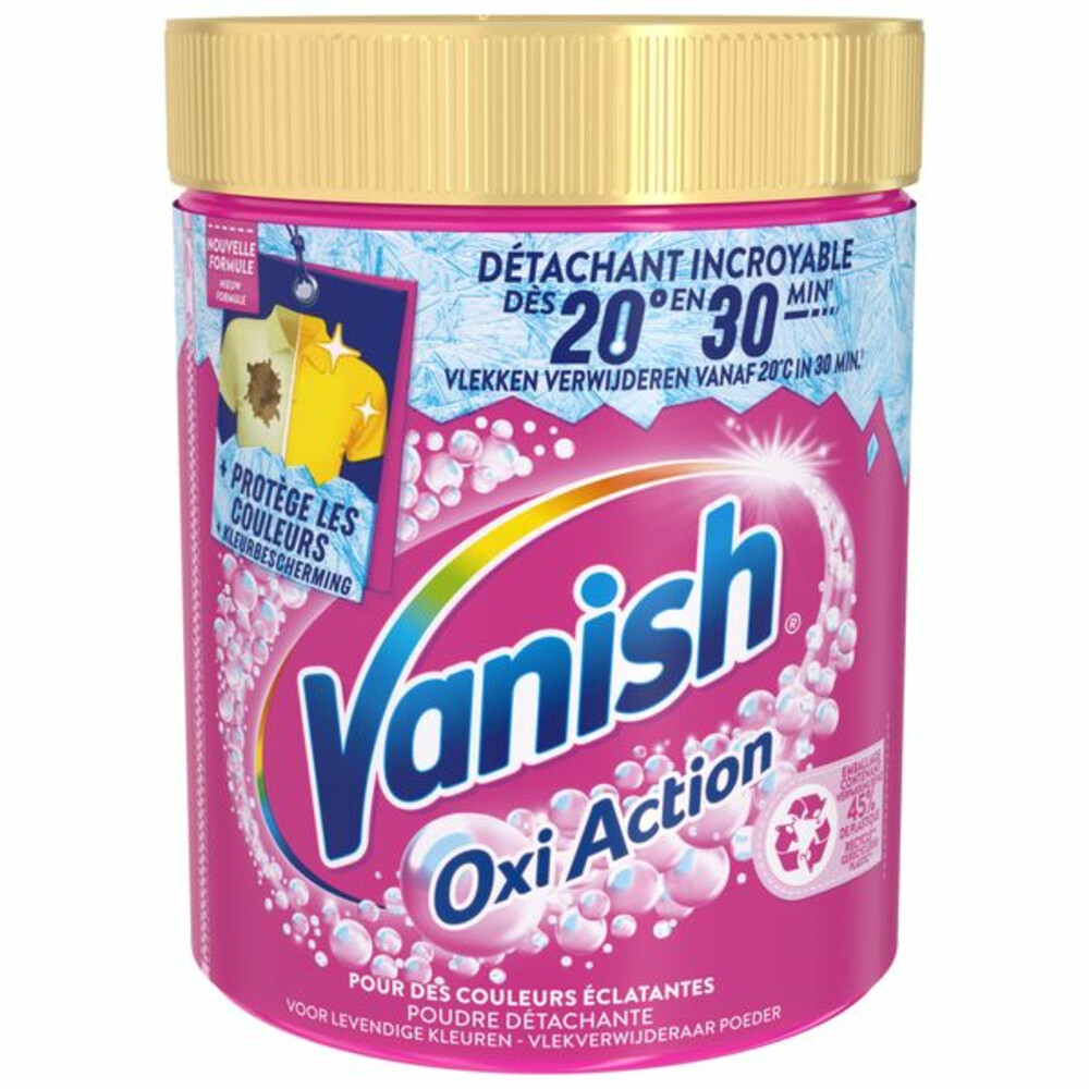 6x Vanish Oxi Action Wasbooster Poeder 940 gr