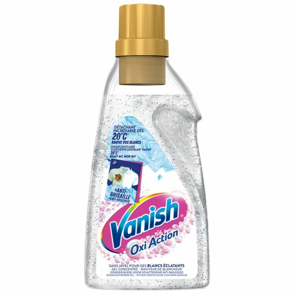 Vanish Oxi Action Booster Gel Whitening 750 ml