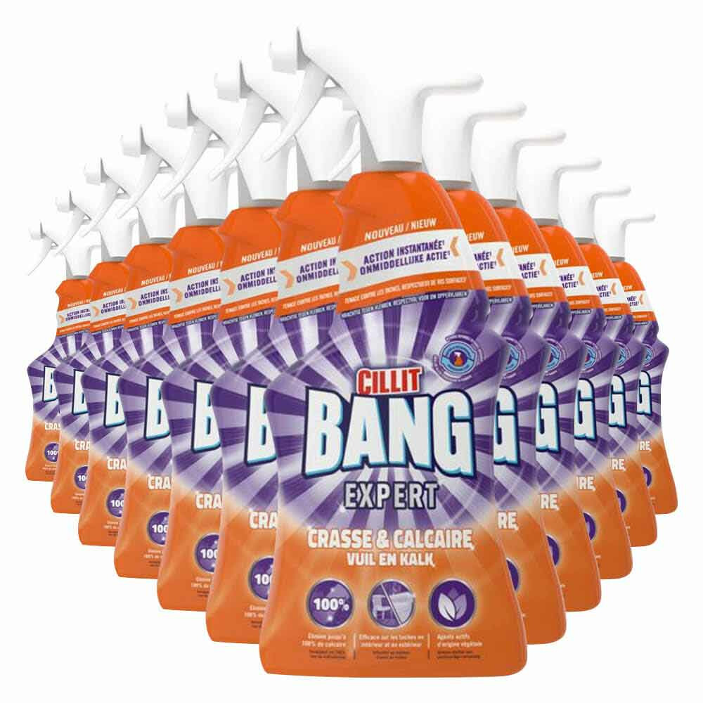 12x Cillit Bang Lime&Grime Spray 750 ml