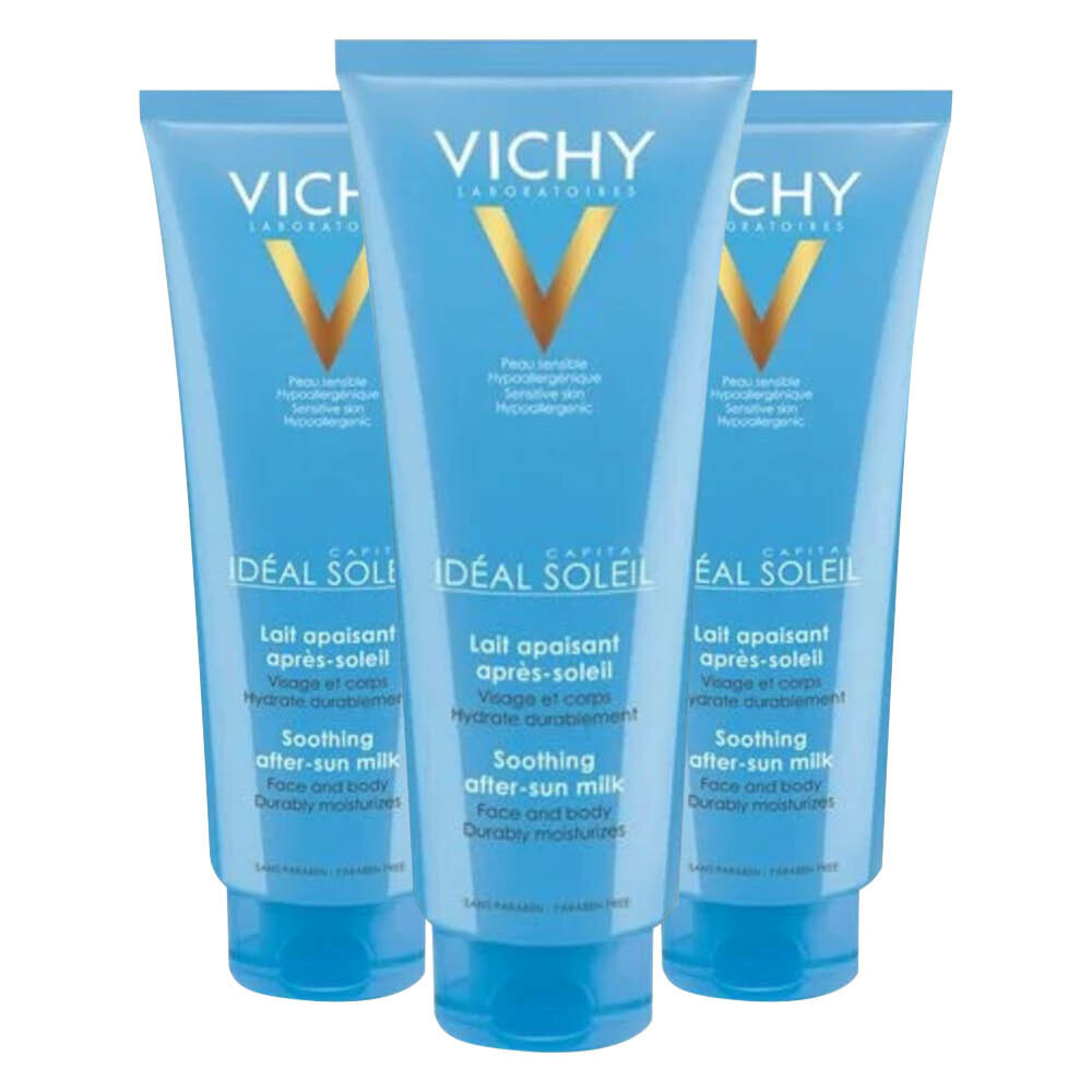 3x Vichy Ideal Soleil Aftersun Melk 300 ml