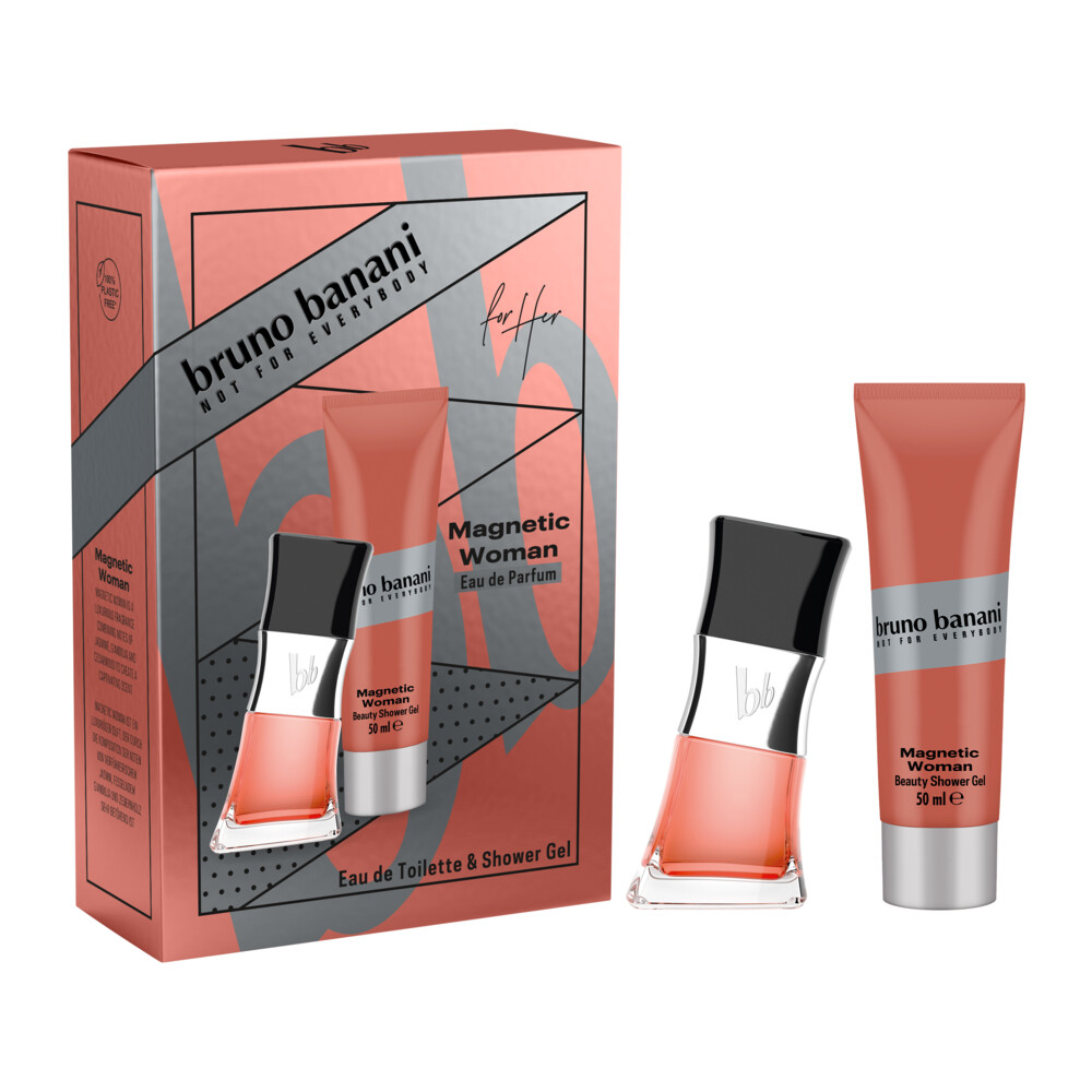 Bruno Banani Magnetic Woman Geschenkset Eau de Parfum 30 ml + Showergel 50 ml 1 set