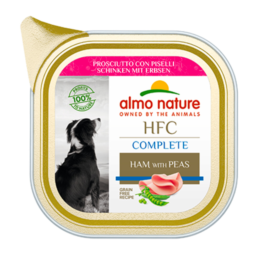Almo Nature HFC Alu Hondenvoer Ham&Erwten 85 gr