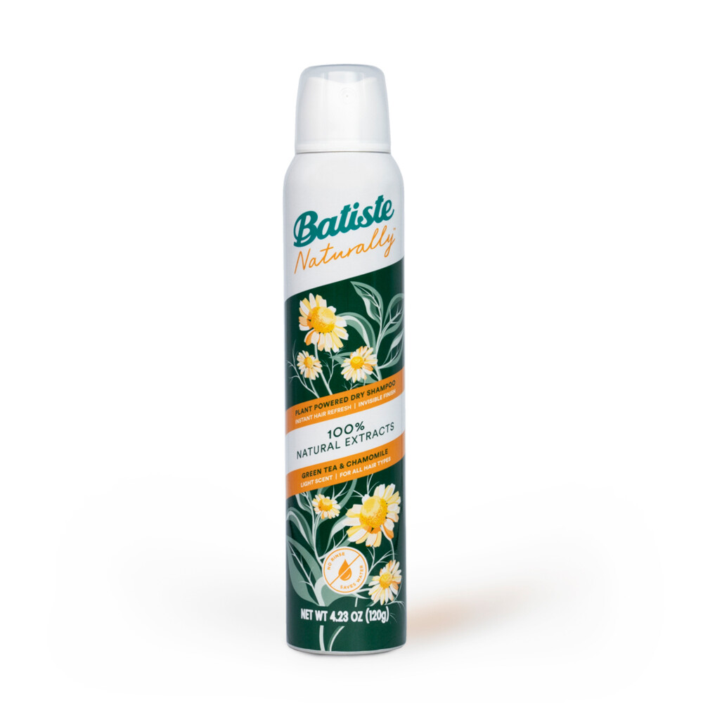 Batiste Naturally Droogshampoo Green Tea&Chamomile 200 ml