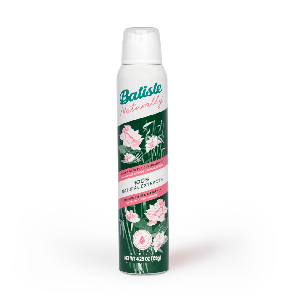 6x Batiste Naturally Droogshampoo Bamboo Fibre&Gardenia 200 ml