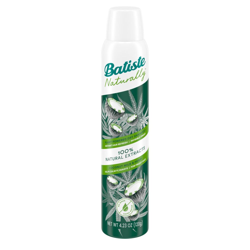 Batiste Naturally Droogshampoo Coconut Milk&Hemp Seed Oil 200 ml