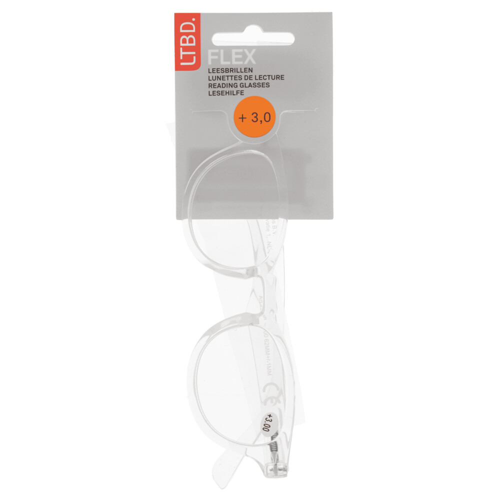 LTBD FLEX Kleurloos +3