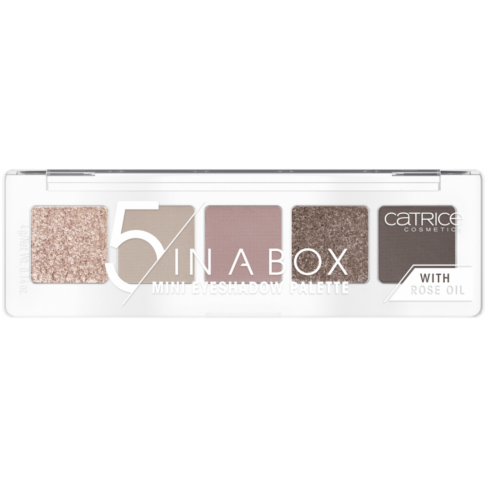 Catrice 5 In A Box Mini Eyeshadow Palette 020 Soft Rose Look 4 gr
