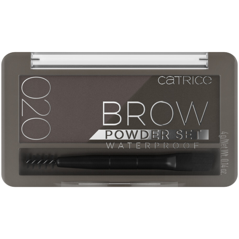 Catrice Brow Powder Set Waterproof 020 Ash Brown 4 gr