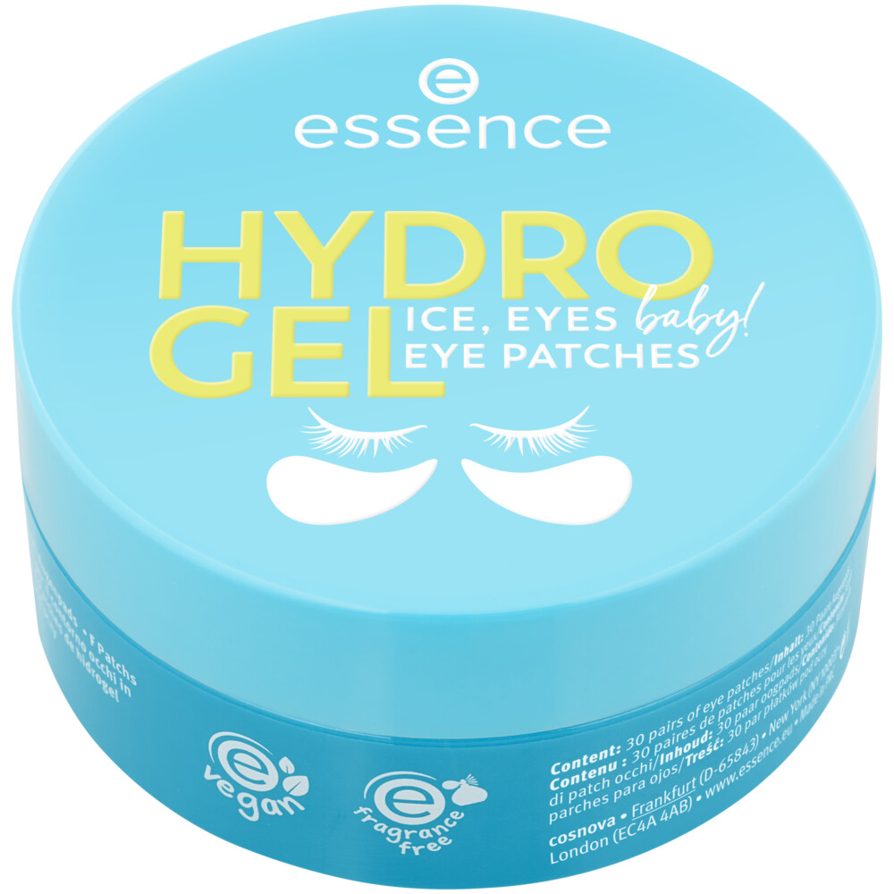 essence Hydro Gel Eye Patches Ice, Eyes, Baby! 30 Pairs 90 rg