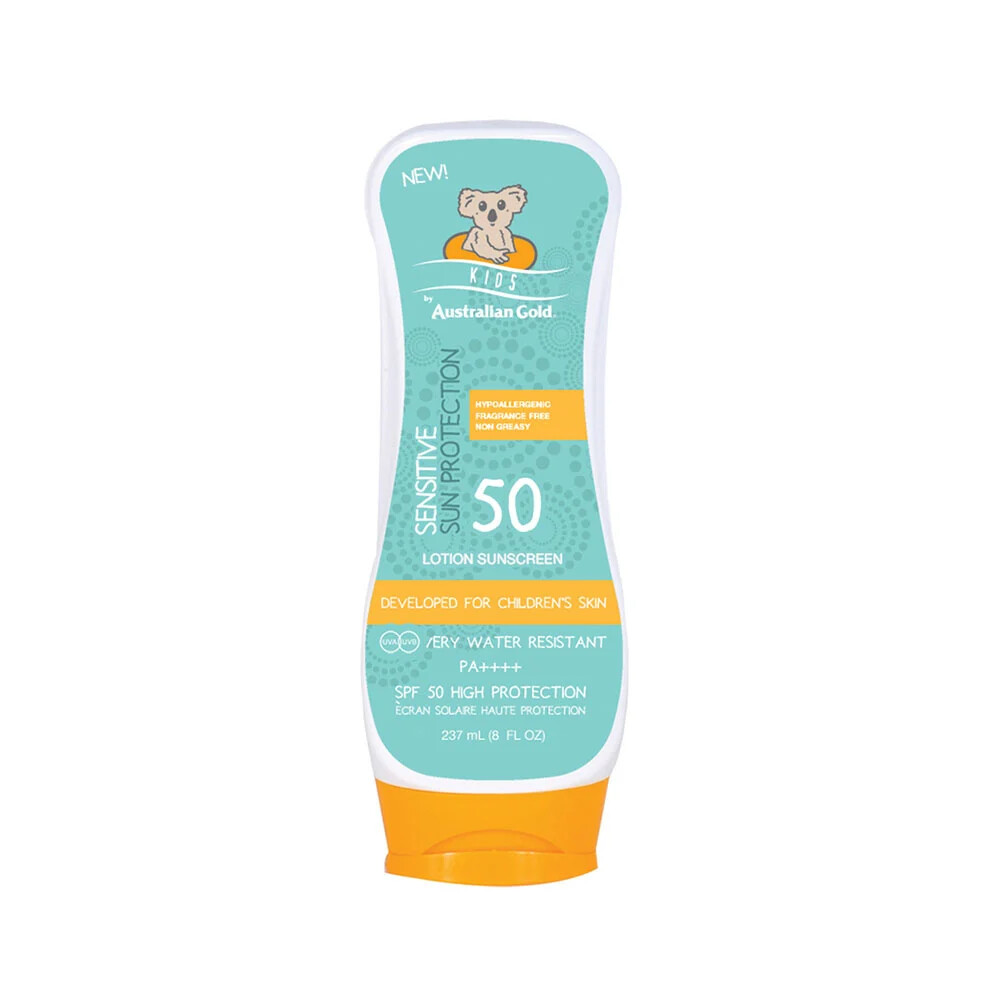 Australian Gold Kids Zonnebrandcrème Sensitive Protection SPF 50 237 ml