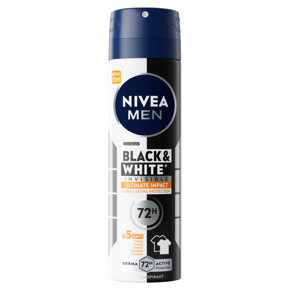 Nivea Men Deodorant Spray Black&White Ultimate Impact 150 ml