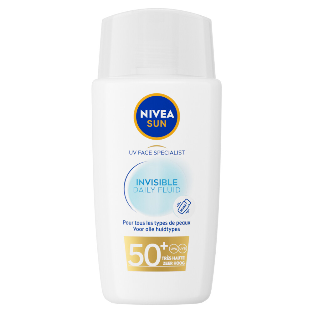 Nivea Sun UV Face 50ml Invisible Daily Fluid SPF 50+ 400 ml