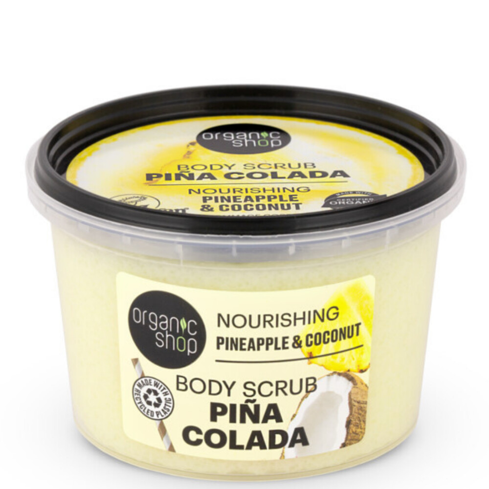 1+1 gratis: Organic Shop Body Scrub Pineapple&Coconut 250 ml