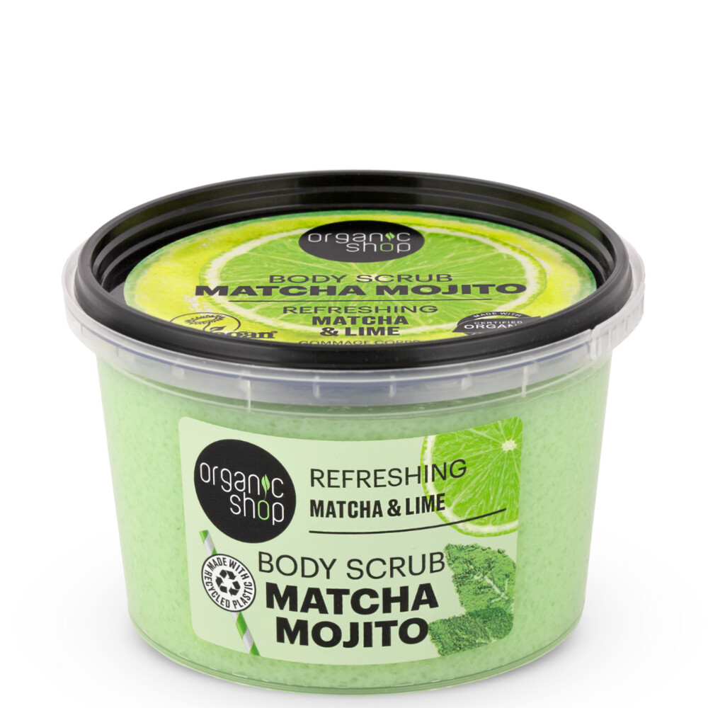 Organic Shop Body Scrub Matcha&Lime 250 ml